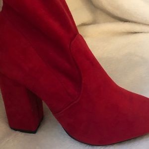 BRAND NEW SUEDE THIGH HIGH BOOTS